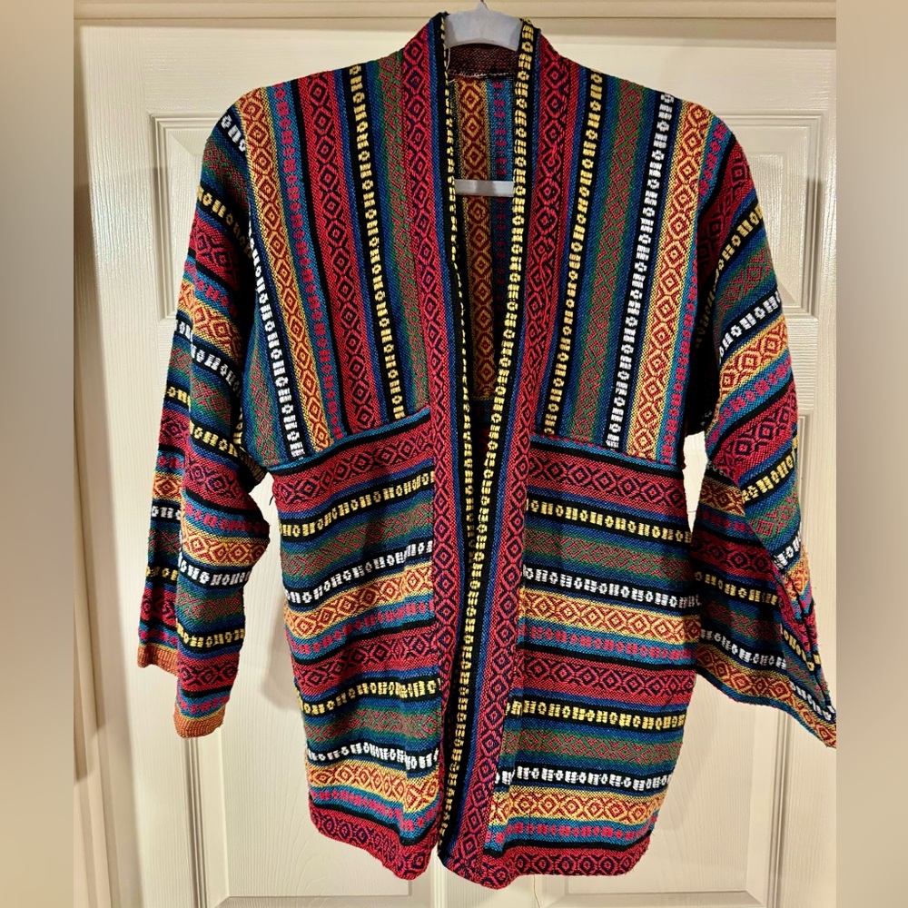 Jacket/Cardigan handmade in Chiang Mai Thailand